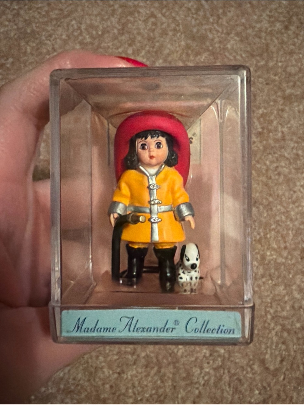 Madame Alexander Fire Fighter Wendy Figurine - Yellow & Red 1997